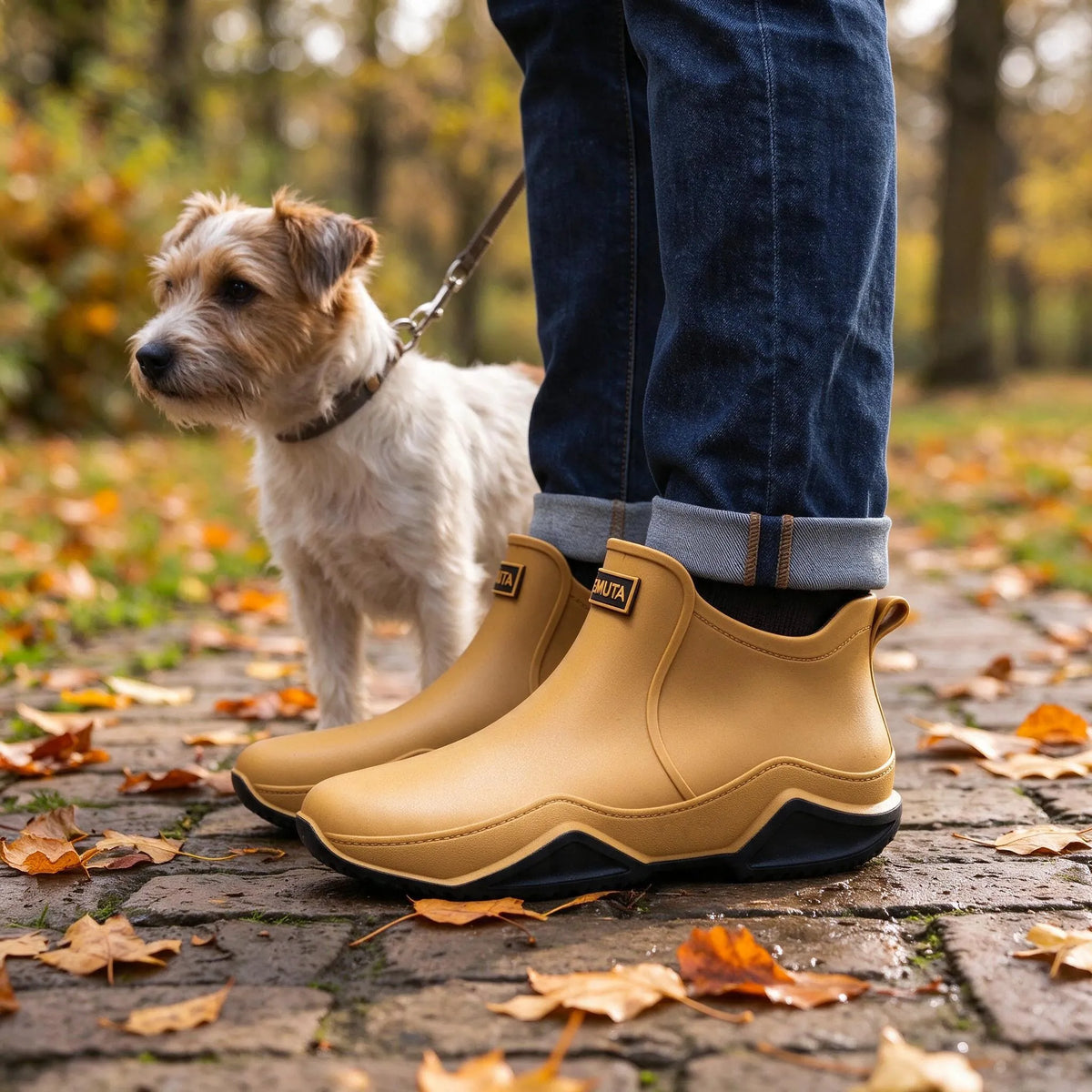 Knöchelhohe Gummistiefel Zum Reinschlüpfen