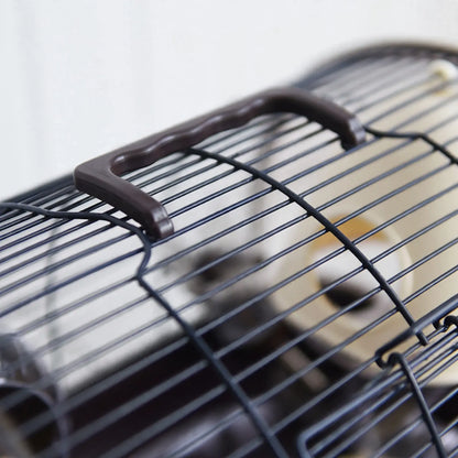 Kompakter Hamsterkäfig Mit Oberem Tragegriff