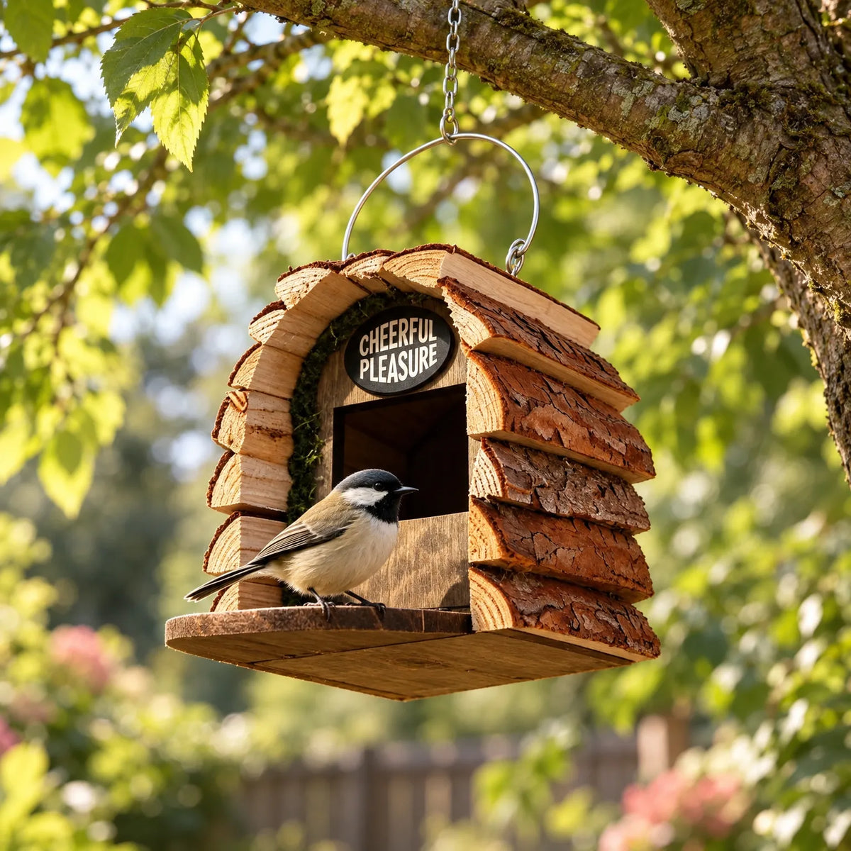 Kompaktes Vogelhaus Zum Flexiblen Aufhängen