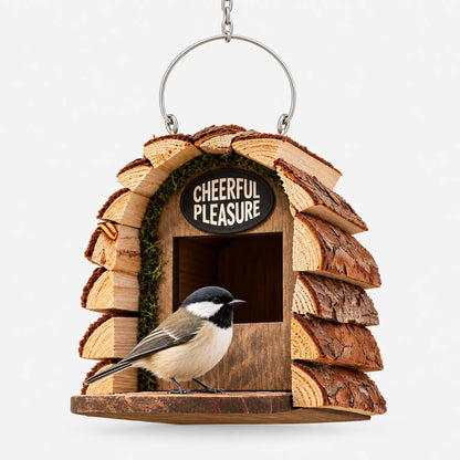 Kompaktes Vogelhaus Zum Flexiblen Aufhängen