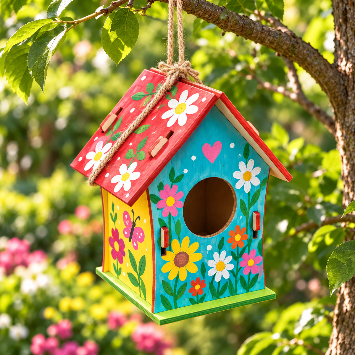 Kompaktes Vogelhaus Zum Selbstbauen