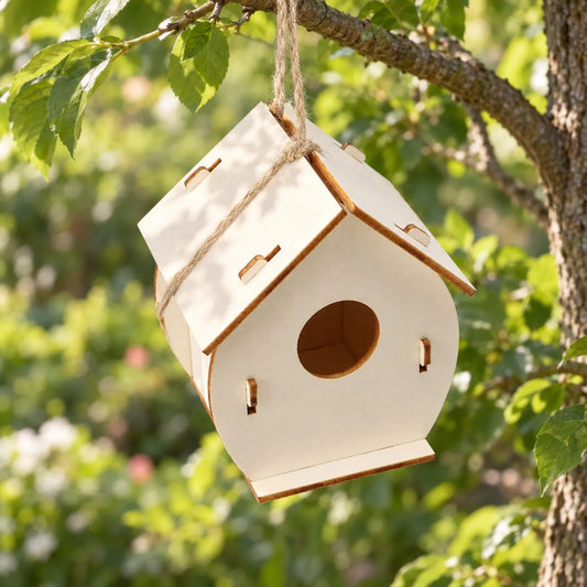 Kompaktes Vogelhaus Zum Selbstbauen