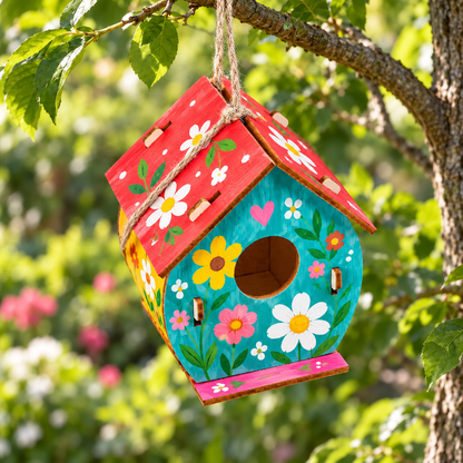 Kompaktes Vogelhaus Zum Selbstbauen