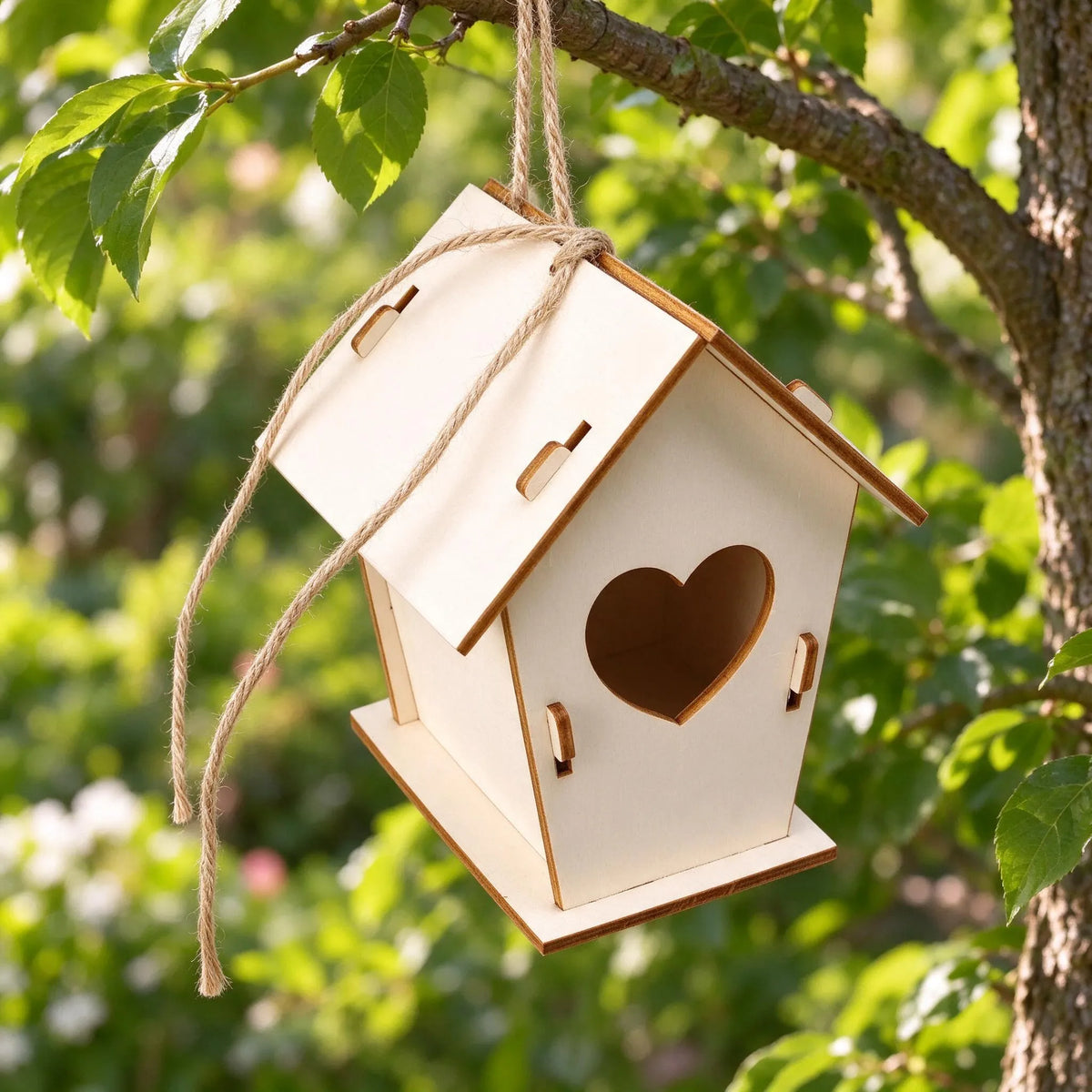 Kompaktes Vogelhaus Zum Selbstbauen