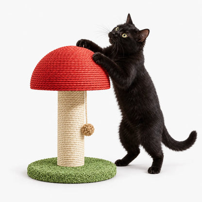 Kratzbaum Für Katzen In Pilzform