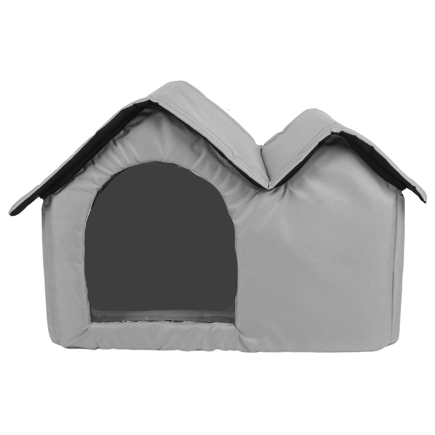 Kühlendes Katzenhaus mit Eisbeuteln und atmungsaktivem Design | CooliFur