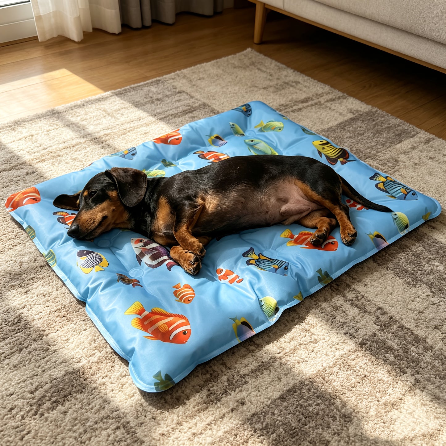 Kuhlmatte fur Hunde PVC wasserabweisend faltbar | Frionix