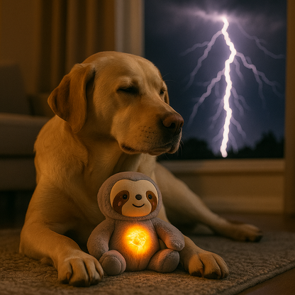 Kuscheltier Hund mit Atmungsfunktion für Ruhephasen | Timari