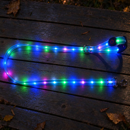 Leuchtende Hundeleine Mit LED Leuchten