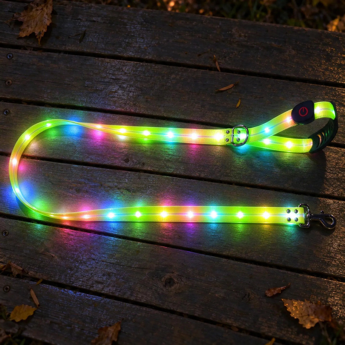 Leuchtende Hundeleine Mit LED Leuchten