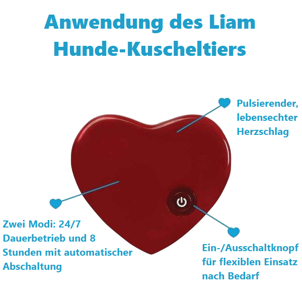 Liam Hunde Kuscheltiers Knuddel Pfoten