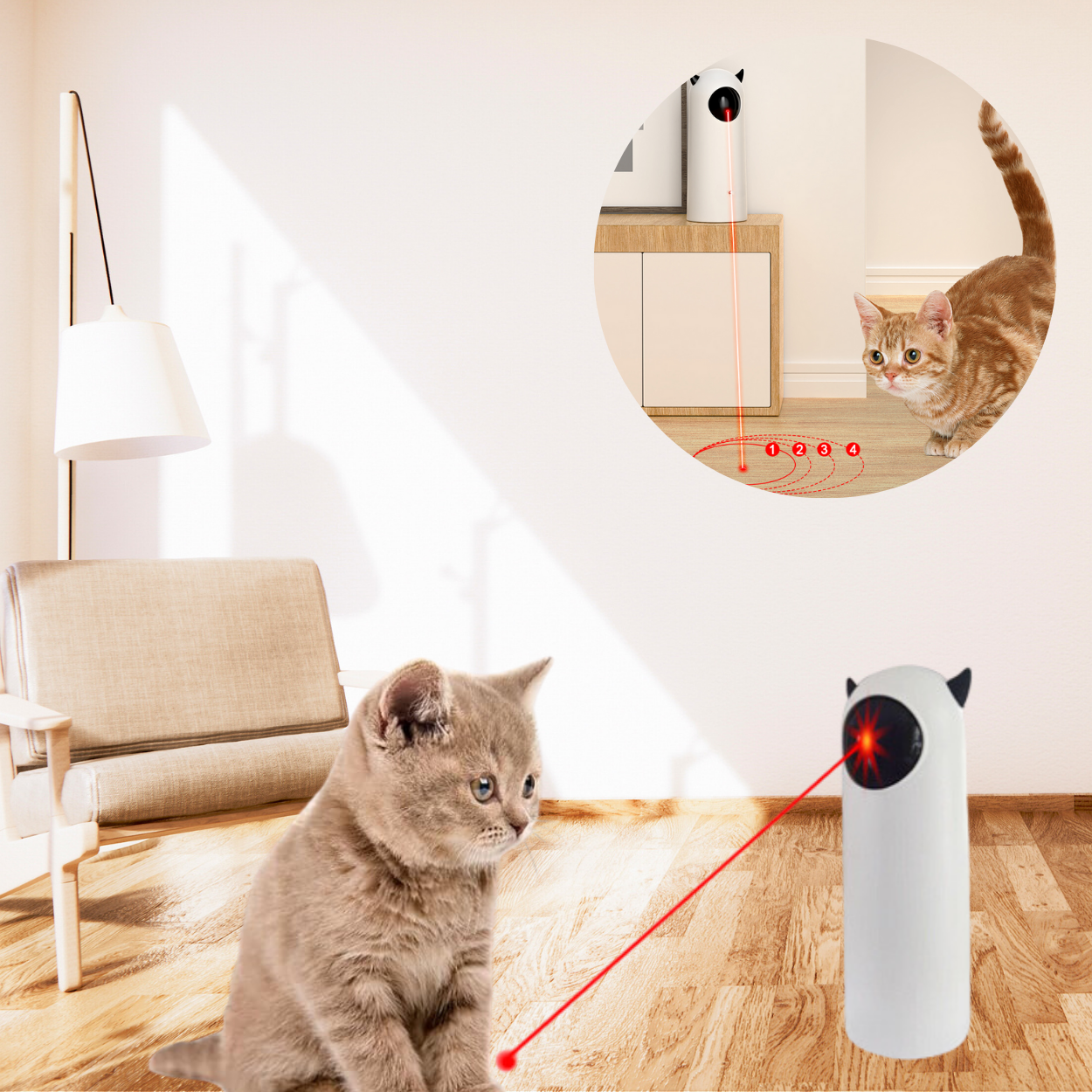 Liesel Laser Spielzeug fur Katzen