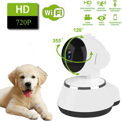 Maren Haustierkamera mit WiFi und Nachtsicht fur Hunde und Katzen