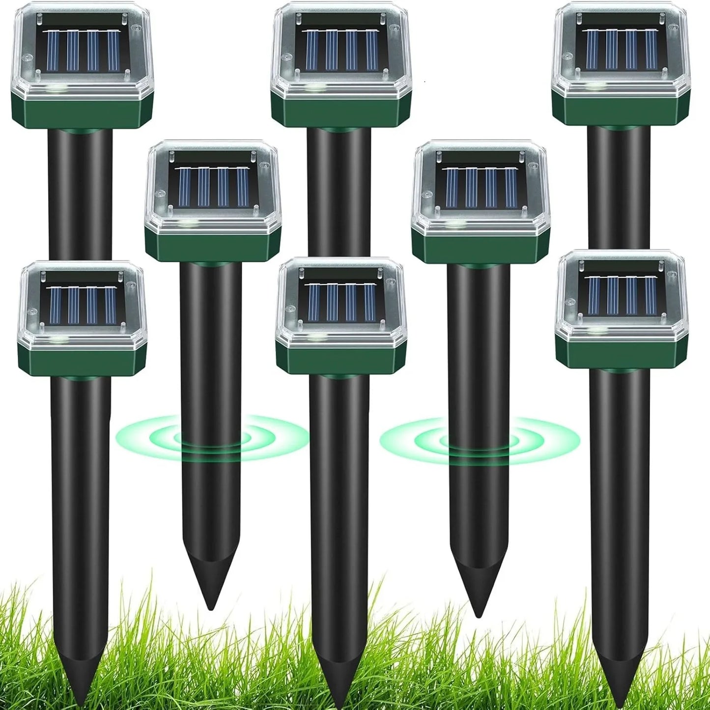 Maulwurfschreck mit Solar für den Garten mit Ultraschallton | Solmora