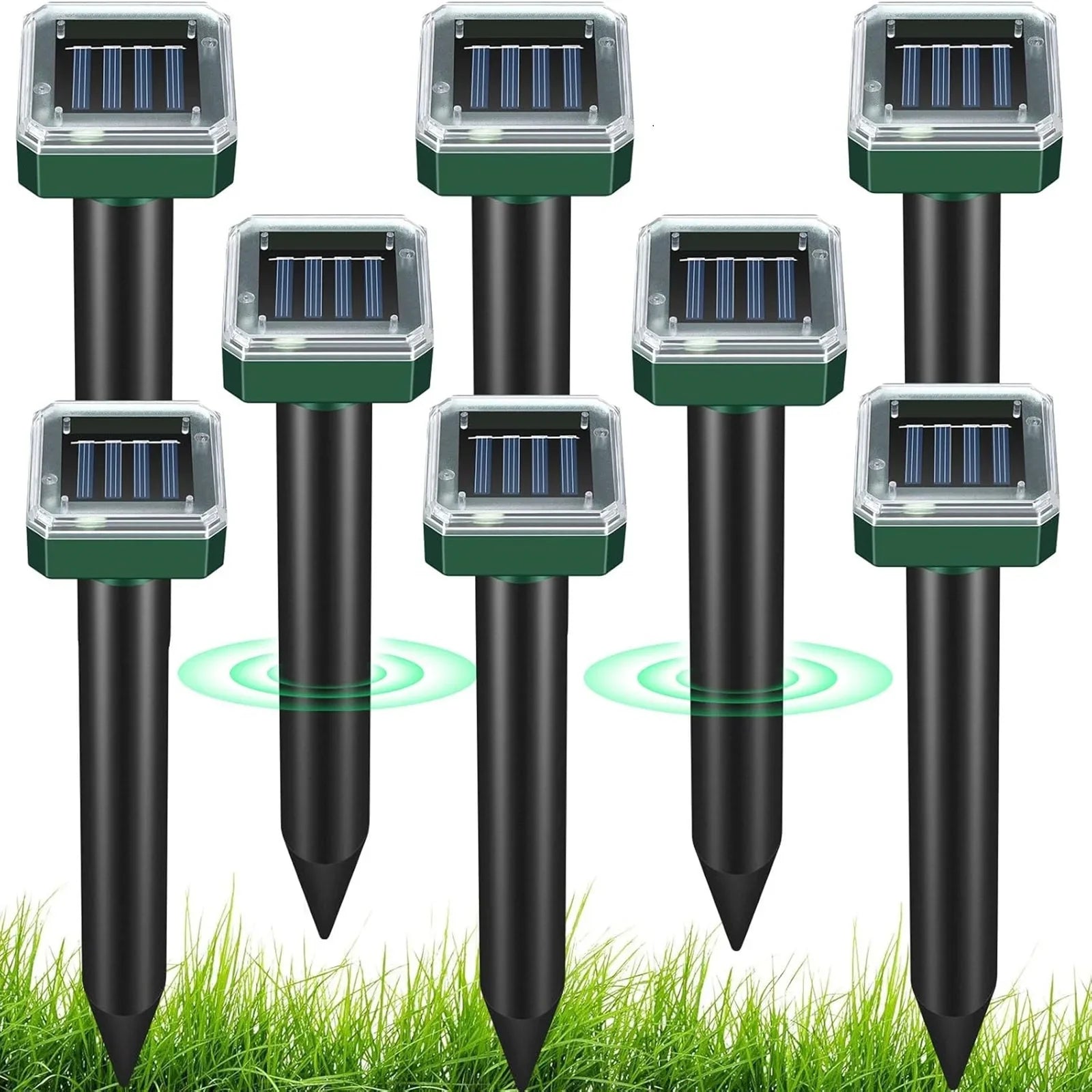 Maulwurfschreck mit Solar für den Garten mit Ultraschallton | Solmora