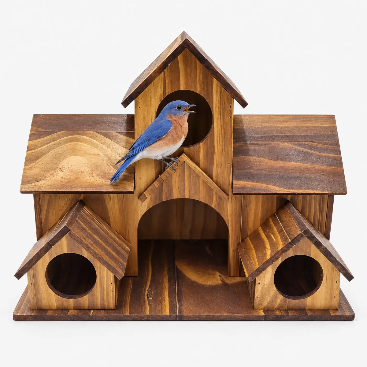 Mehrteiliges Vogelhaus Mit Fünf Nistkammern