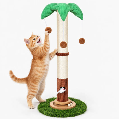 Moderner Kratzbaum Katze Mit Palmenkrone