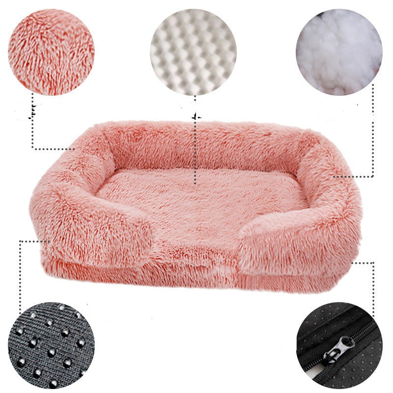 Meinhard Flauschiges Traum-Hundebett