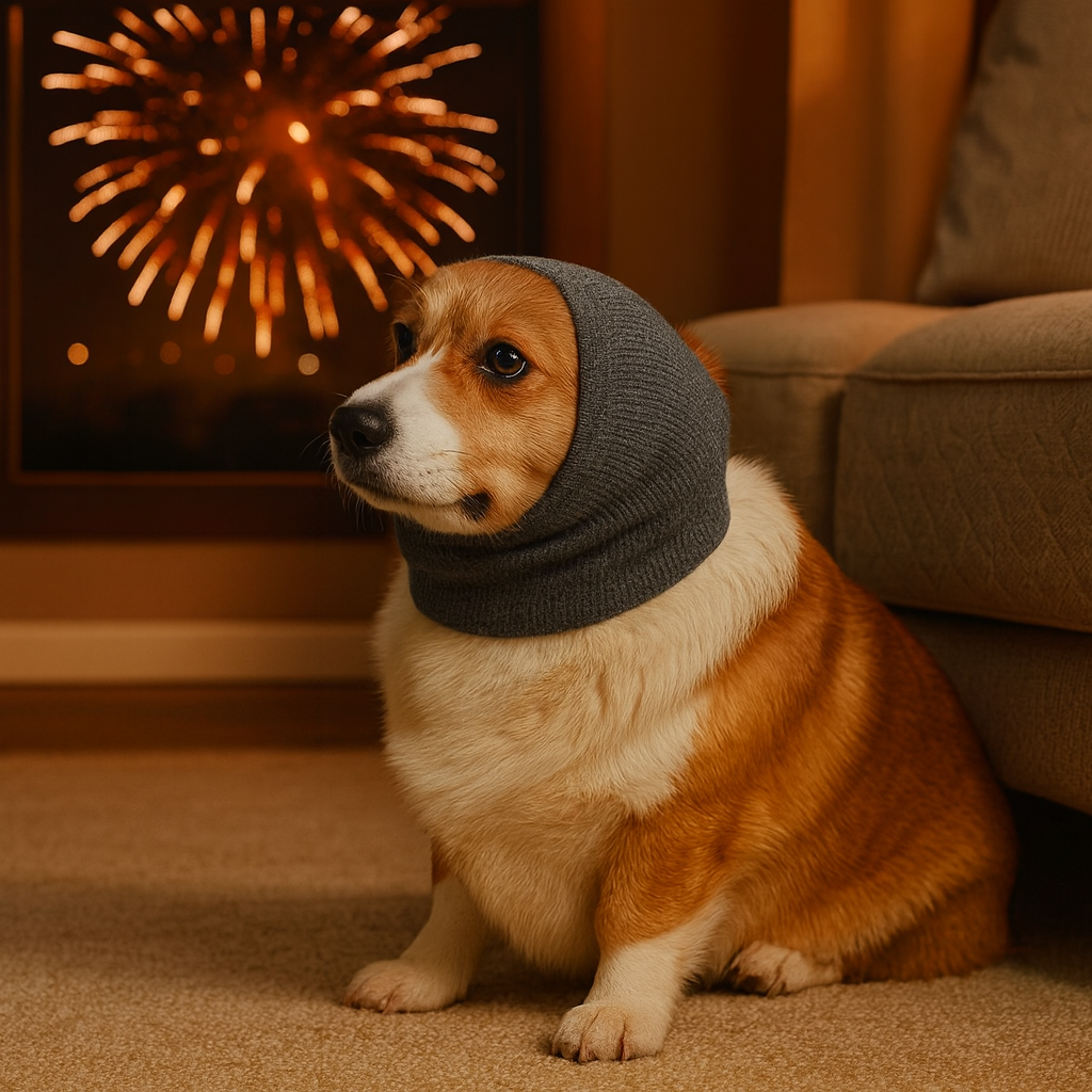 Ohrenschützer dämpfend bei Feuerwerk und Donner | Sonjara