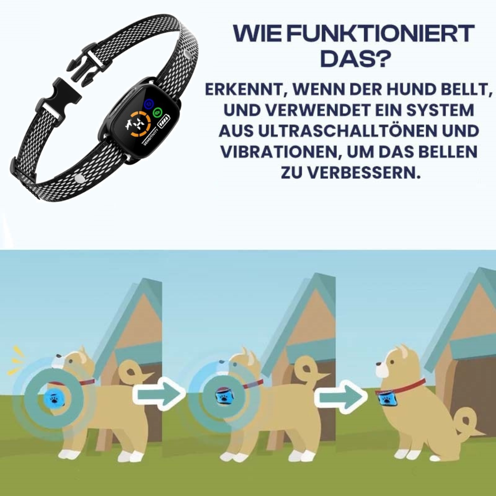 Dirk | Anti Bell Halsband Hund