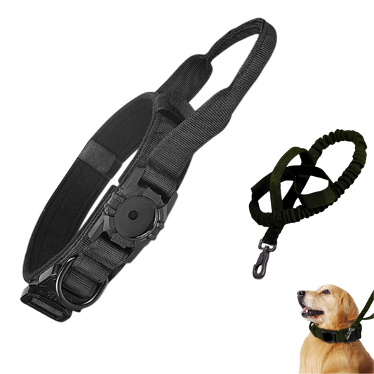 Stefanus | AirTag Hundehalsband mit Griff