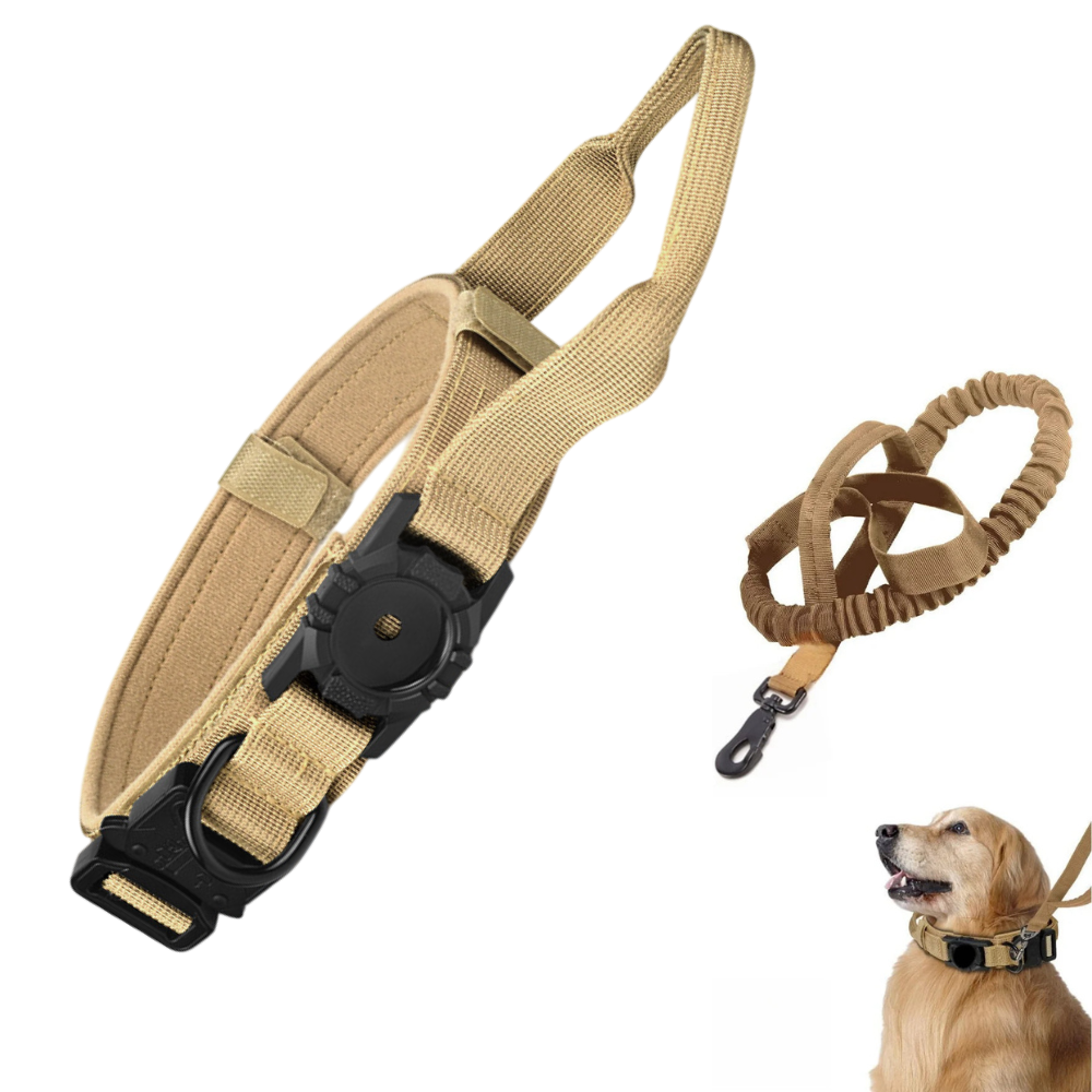 Stefanus | AirTag Hundehalsband mit Griff