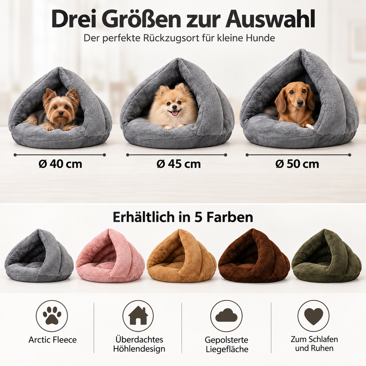 Quibble | Hundeversteck-Bett