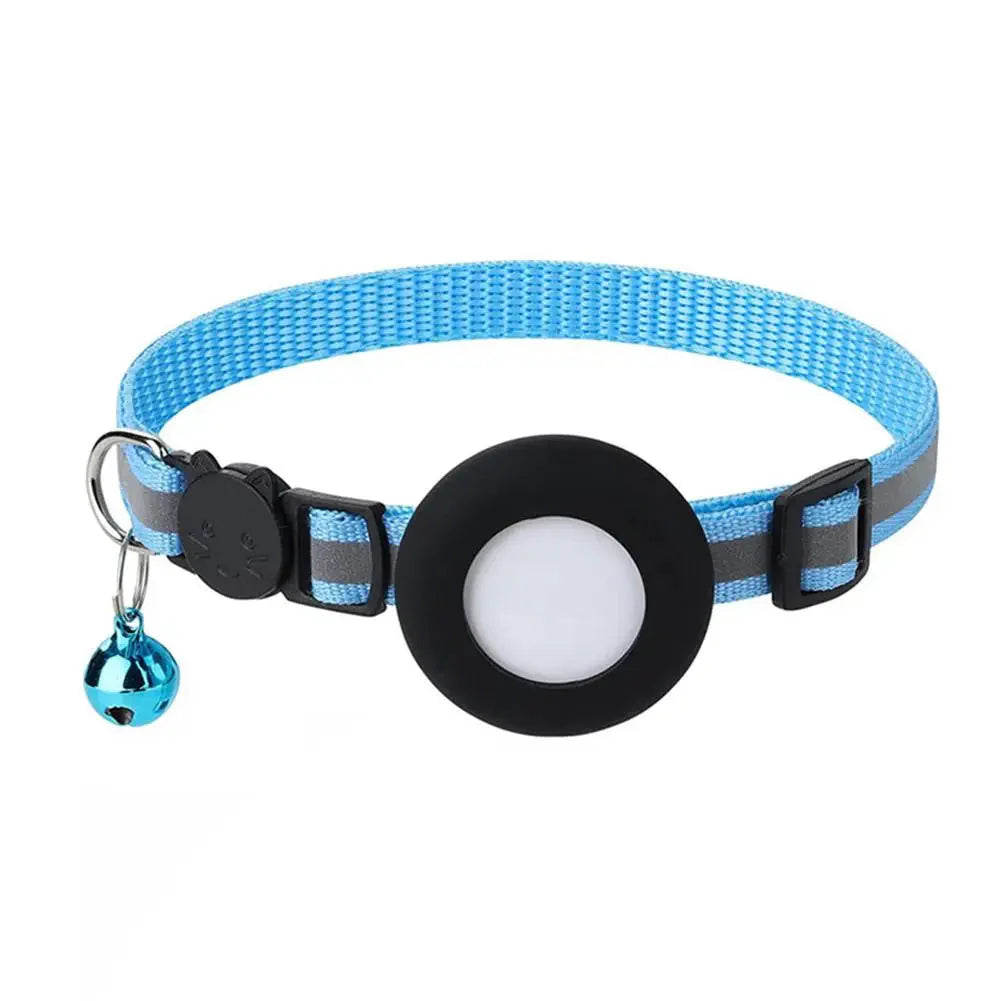 Reflektierendes Katze halsband mit AirTag Halterung und Glocke | VeloxTag