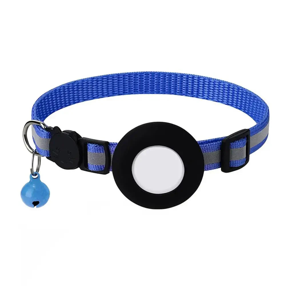 Reflektierendes Katze halsband mit AirTag Halterung und Glocke | VeloxTag