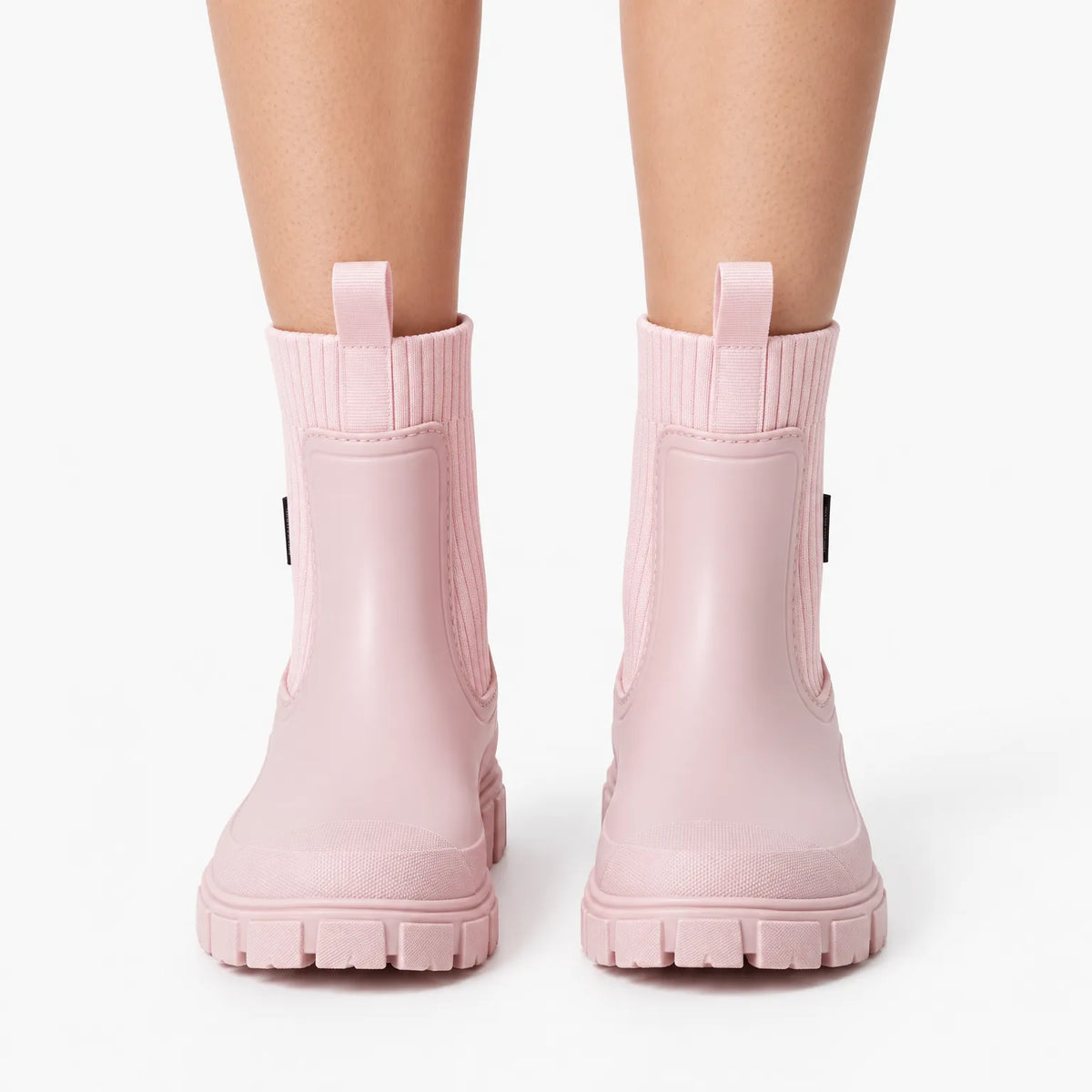 Regenstiefel Mit Dicker Profilsohle