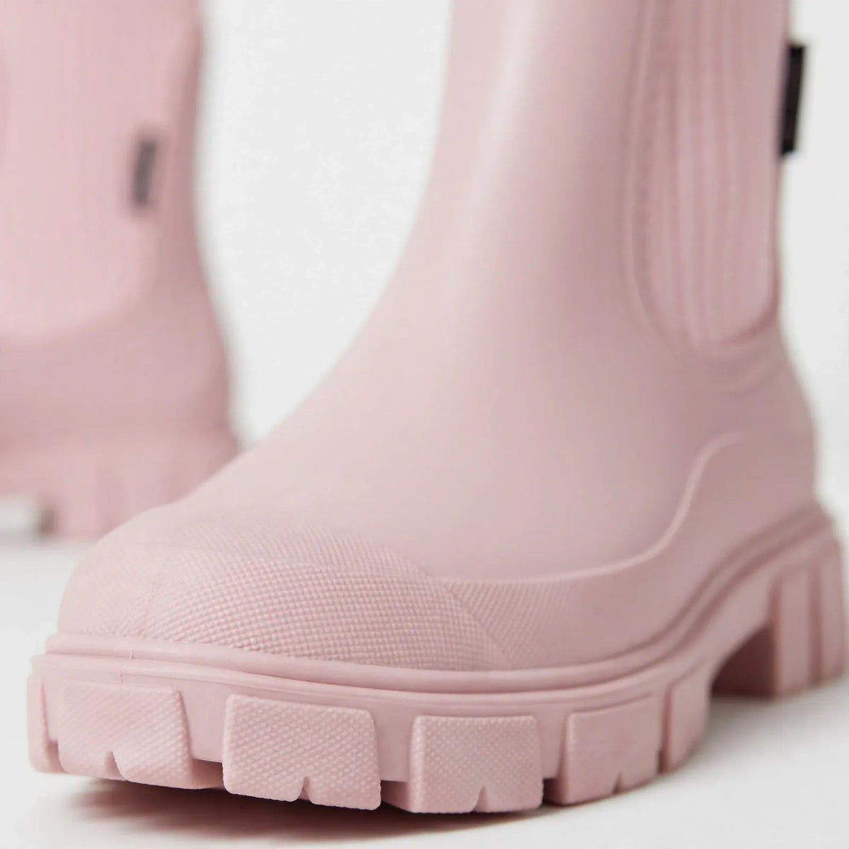 Regenstiefel Mit Dicker Profilsohle