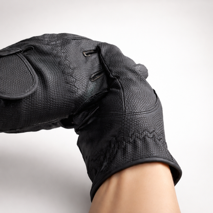 Reithandschuhe PU Grip für Reitsport mit Schnallenverschluss | Revaro