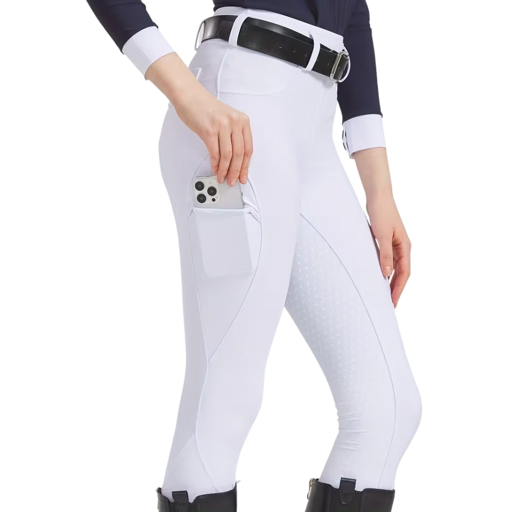 Reithose Silikon Grip High Stretch Reitsport Damen | Velrion