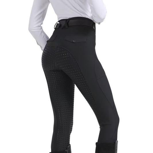 Reithose Silikon Grip High Stretch Reitsport Damen | Velrion