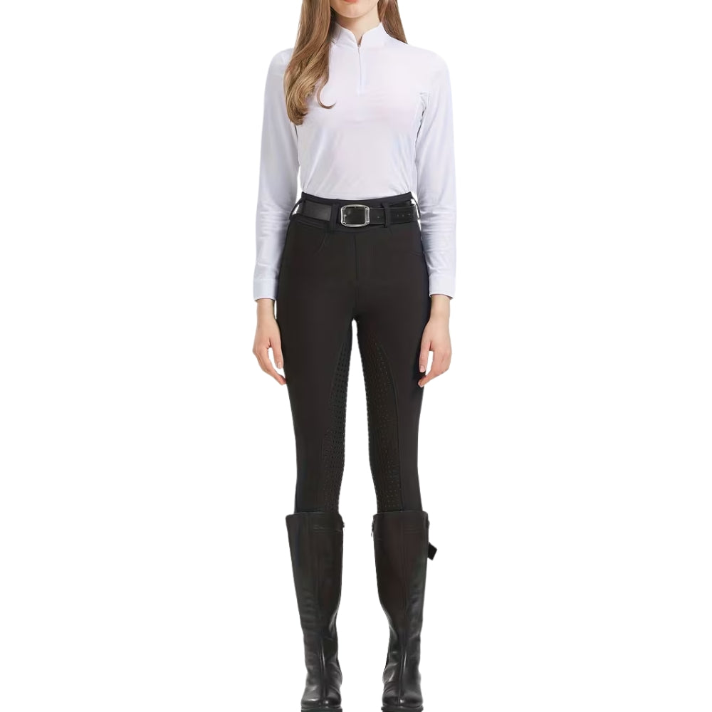 Reithose Silikon Grip High Stretch Reitsport Damen | Velrion