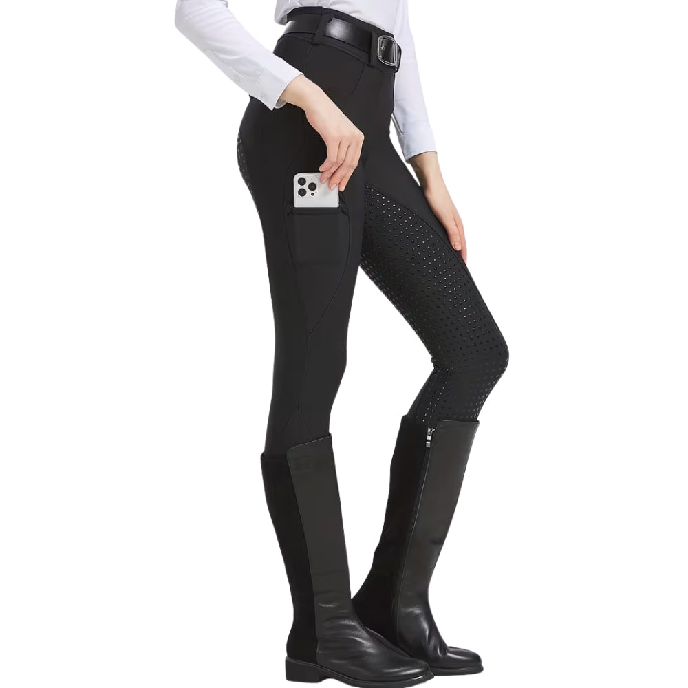 Reithose Silikon Grip High Stretch Reitsport Damen | Velrion