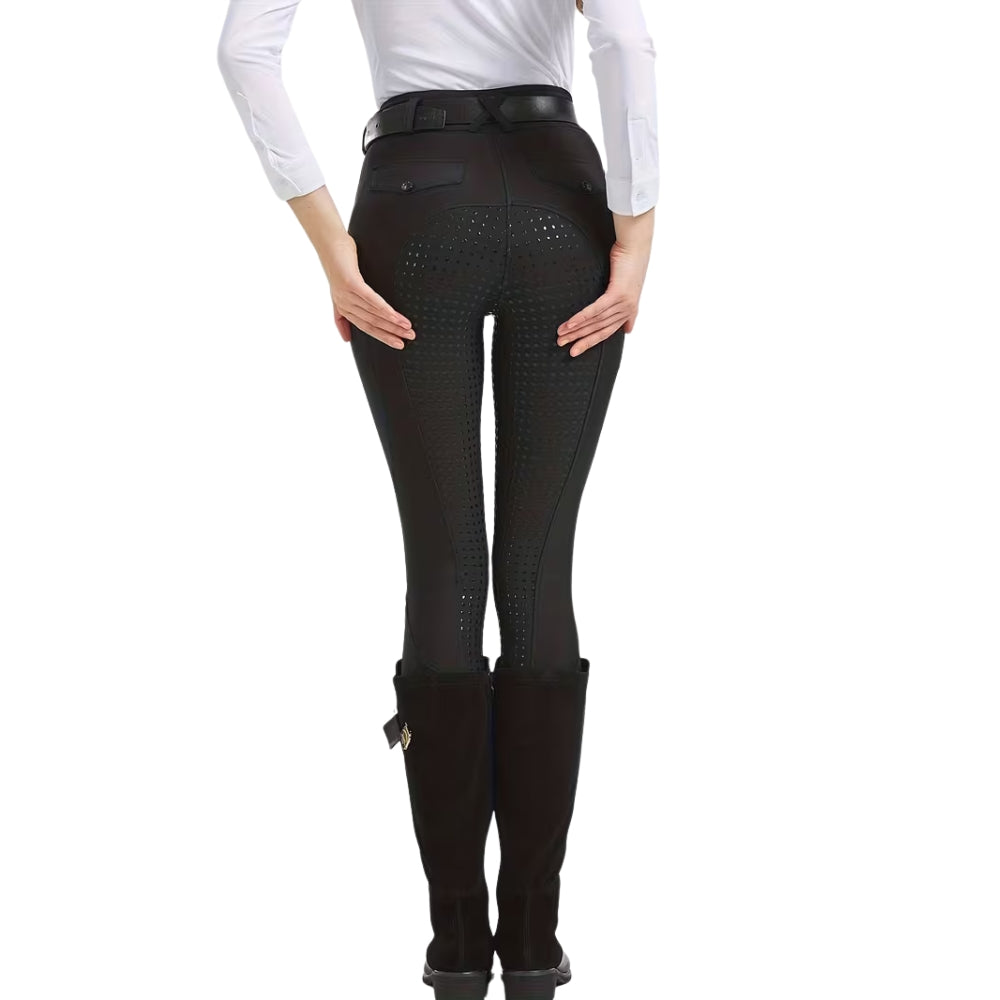 Reithose Silikon Grip High Stretch Reitsport Damen | Velrion