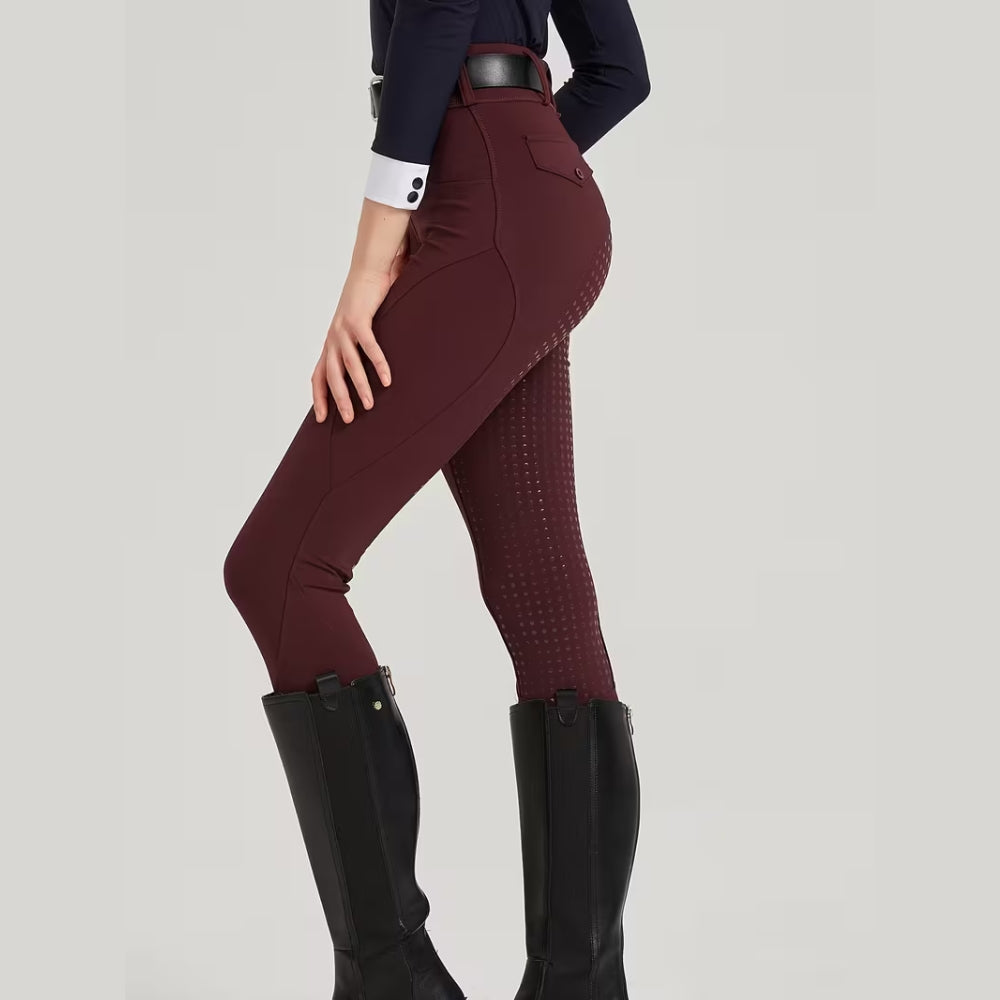 Reithose Silikon Grip High Stretch Reitsport Damen | Velrion