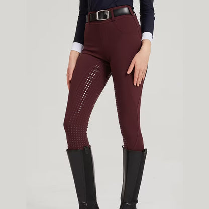 Reithose Silikon Grip High Stretch Reitsport Damen | Velrion