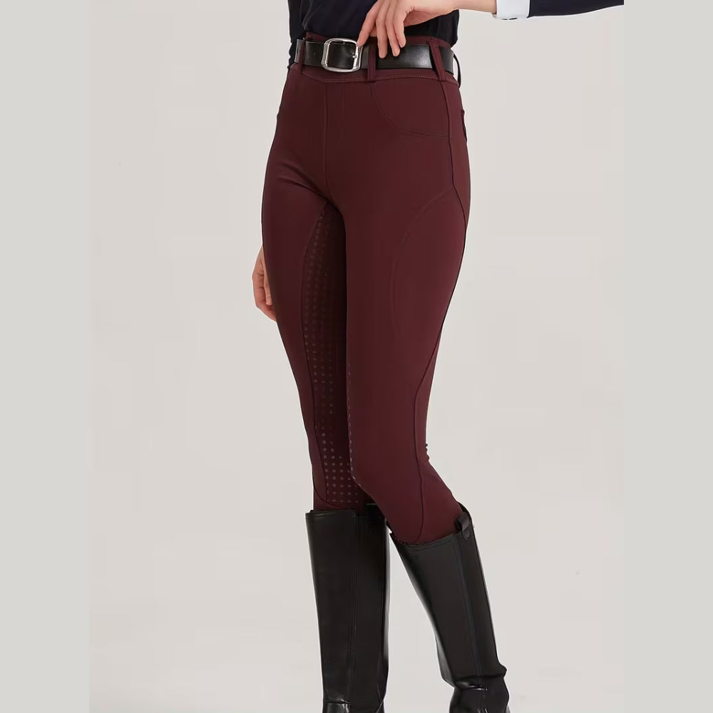 Reithose Silikon Grip High Stretch Reitsport Damen | Velrion