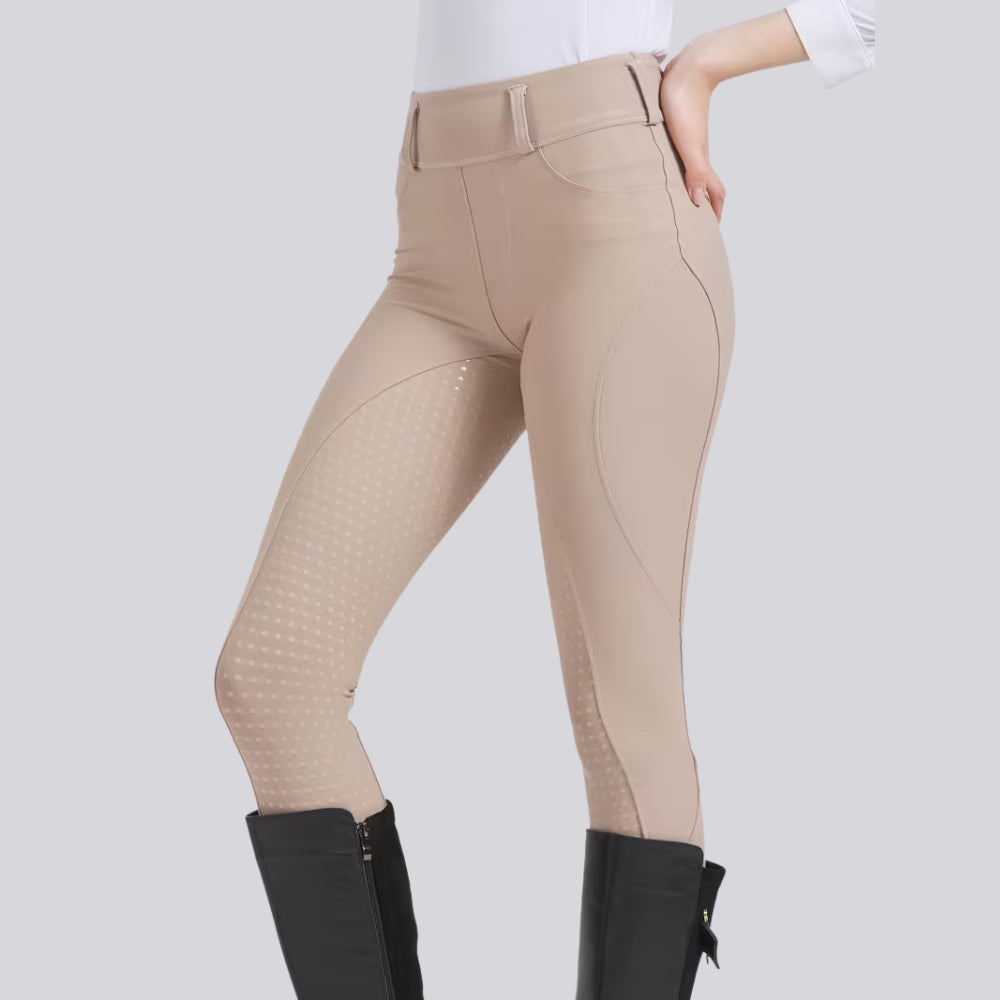 Reithose Silikon Grip High Stretch Reitsport Damen | Velrion