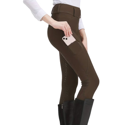 Reithose Silikon Grip High Stretch Reitsport Damen | Velrion