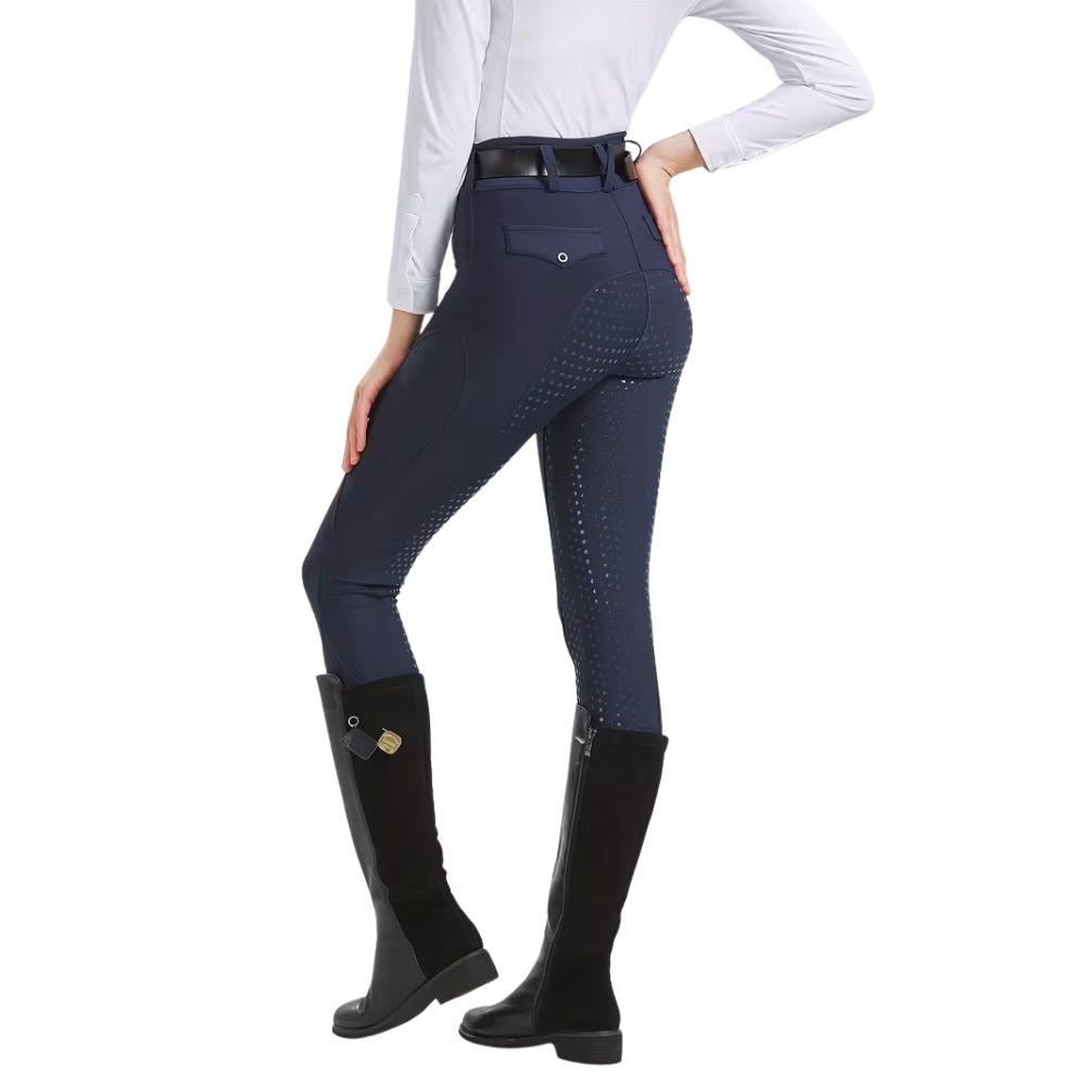 Reithose Silikon Grip High Stretch Reitsport Damen | Velrion