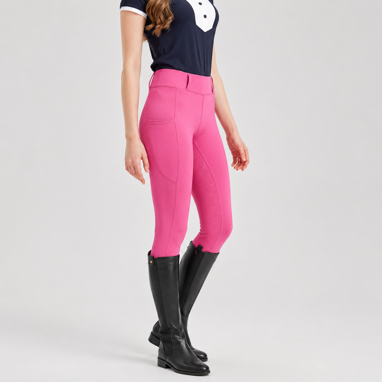 Reithose Vollsilikon Grip High Stretch Reitsport Passform | Velrida 56
