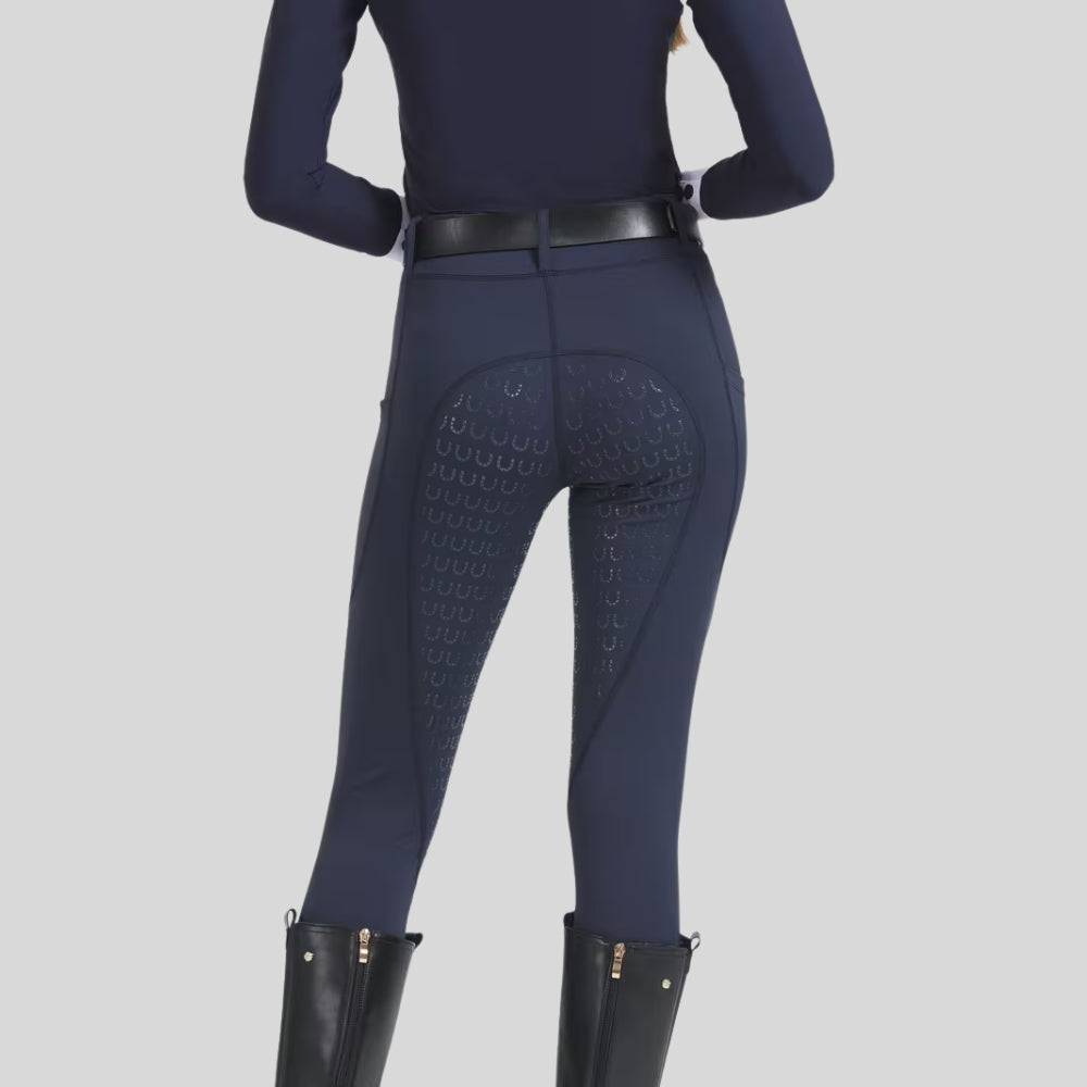 Reithose Vollsilikon Grip High Stretch Reitsport Passform | Velrida