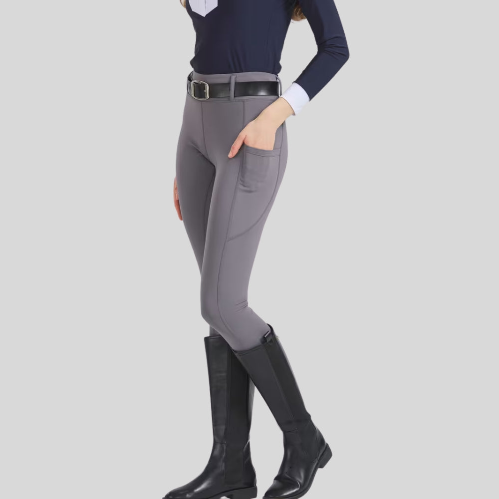 Reithose Vollsilikon Grip High Stretch Reitsport Passform | Velrida