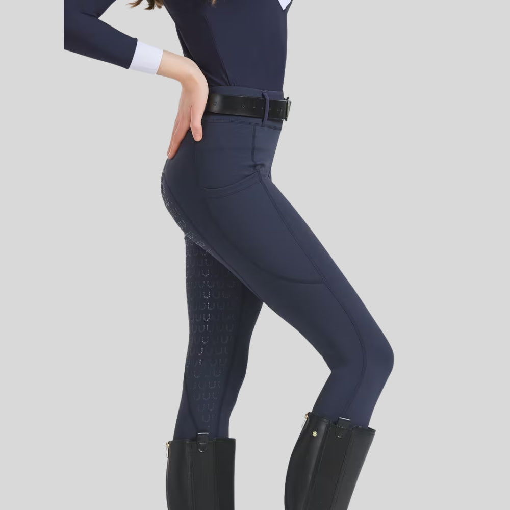 Reithose Vollsilikon Grip High Stretch Reitsport Passform | Velrida