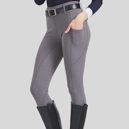 Reithose Vollsilikon Grip High Stretch Reitsport Passform | Velrida