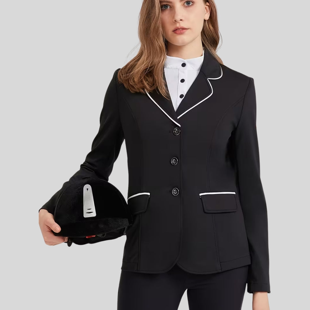 Reitjacke Damen Stretch Slim Fit Klassischer Reitstil | Talmora