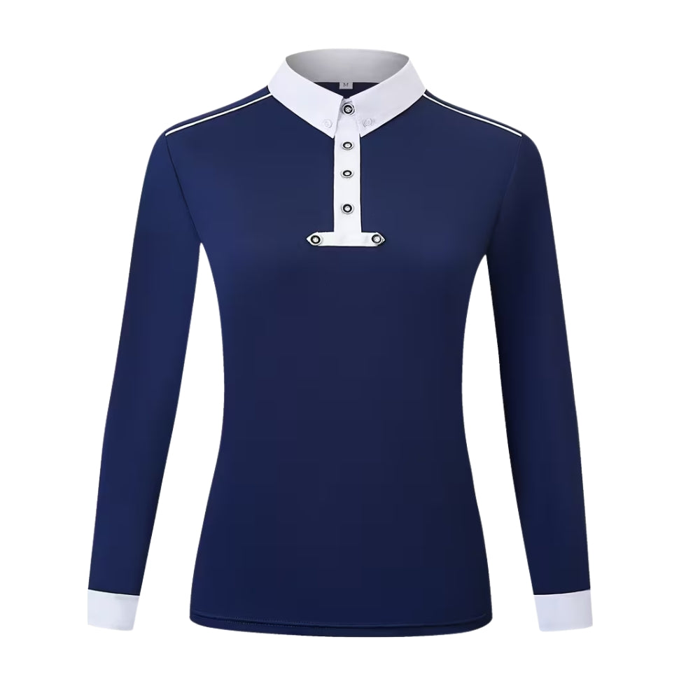 Reitshirt Herren Atmungsaktiv Elastisch Figurbetont | Velmoro